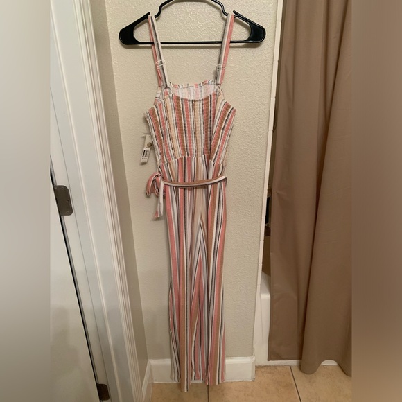 No Boundaries Striped Jumpsuit - Picture 3 of 4